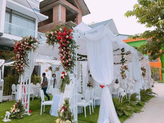 cho thuê nhà bạt đám cưới