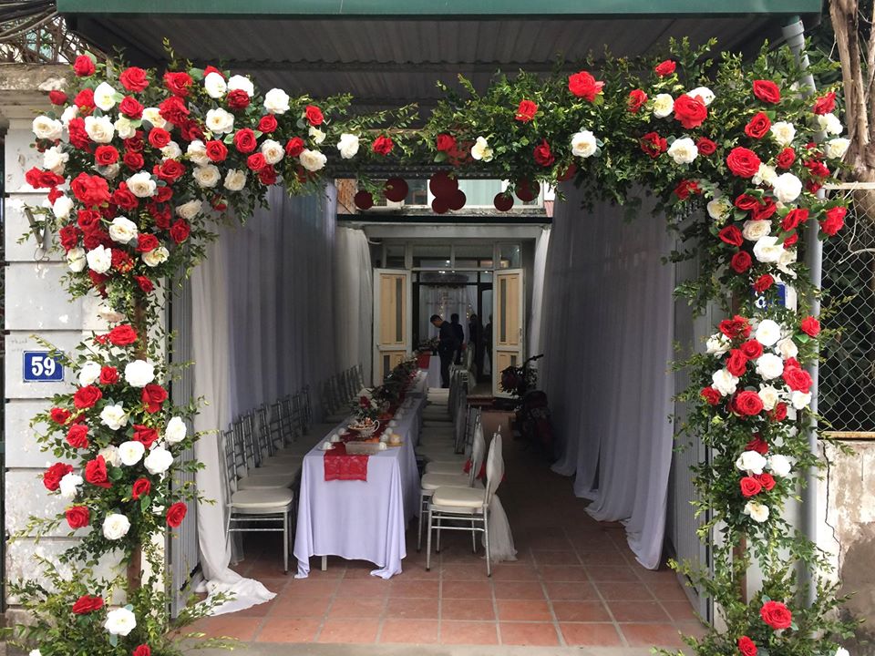 cổng hoa đám cưới