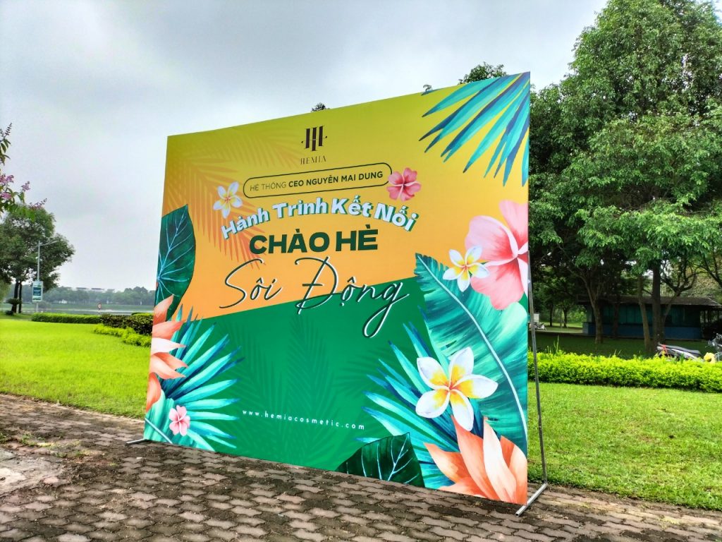 Cho thuê khung backdrop Hà Nội