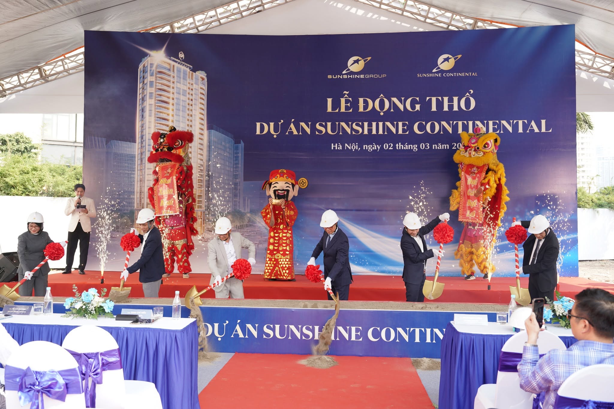 tổ chức sự kiện LỄ ĐỘNG THỔ DỰ ÁN SUNSHINE RIVER PARK LỄ ĐỘNG THỔ DỰ ÁN SUNSHINE RIVER PARK