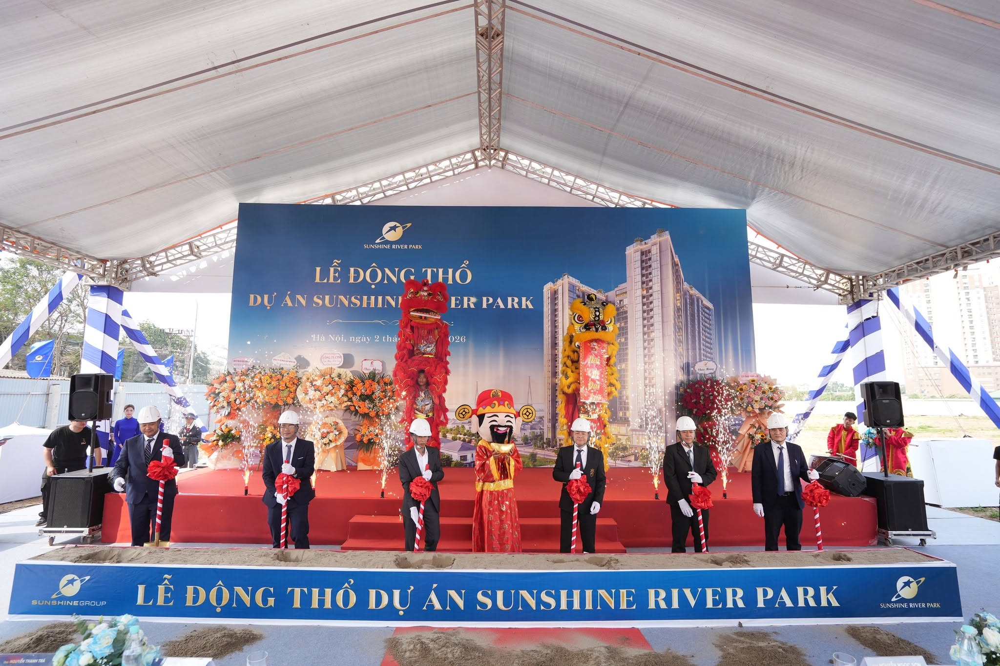 LỄ ĐỘNG THỔ DỰ ÁN SUNSHINE RIVER PARK LỄ ĐỘNG THỔ DỰ ÁN SUNSHINE RIVER PARK