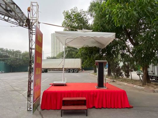 Cho thuê sân khấu sự kiện Hà Nội