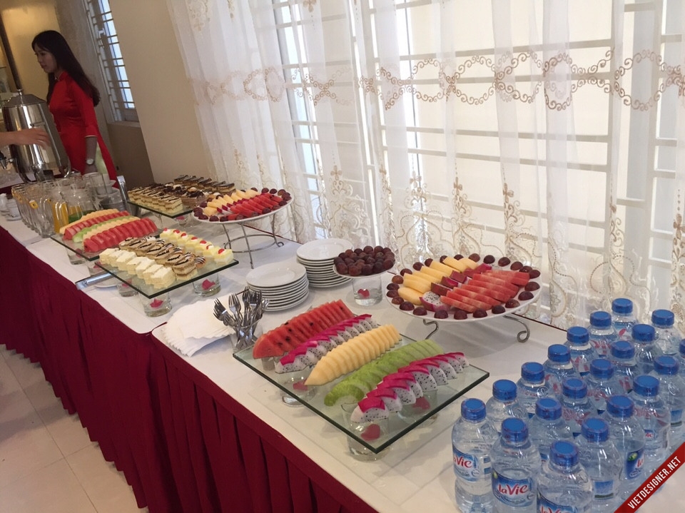 Cho thuê đồ tiệc Buffet Hà Nội