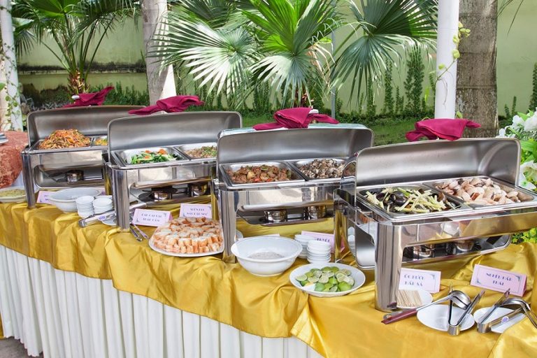 Cho thuê dụng cụ tổ chức tiệc Buffet