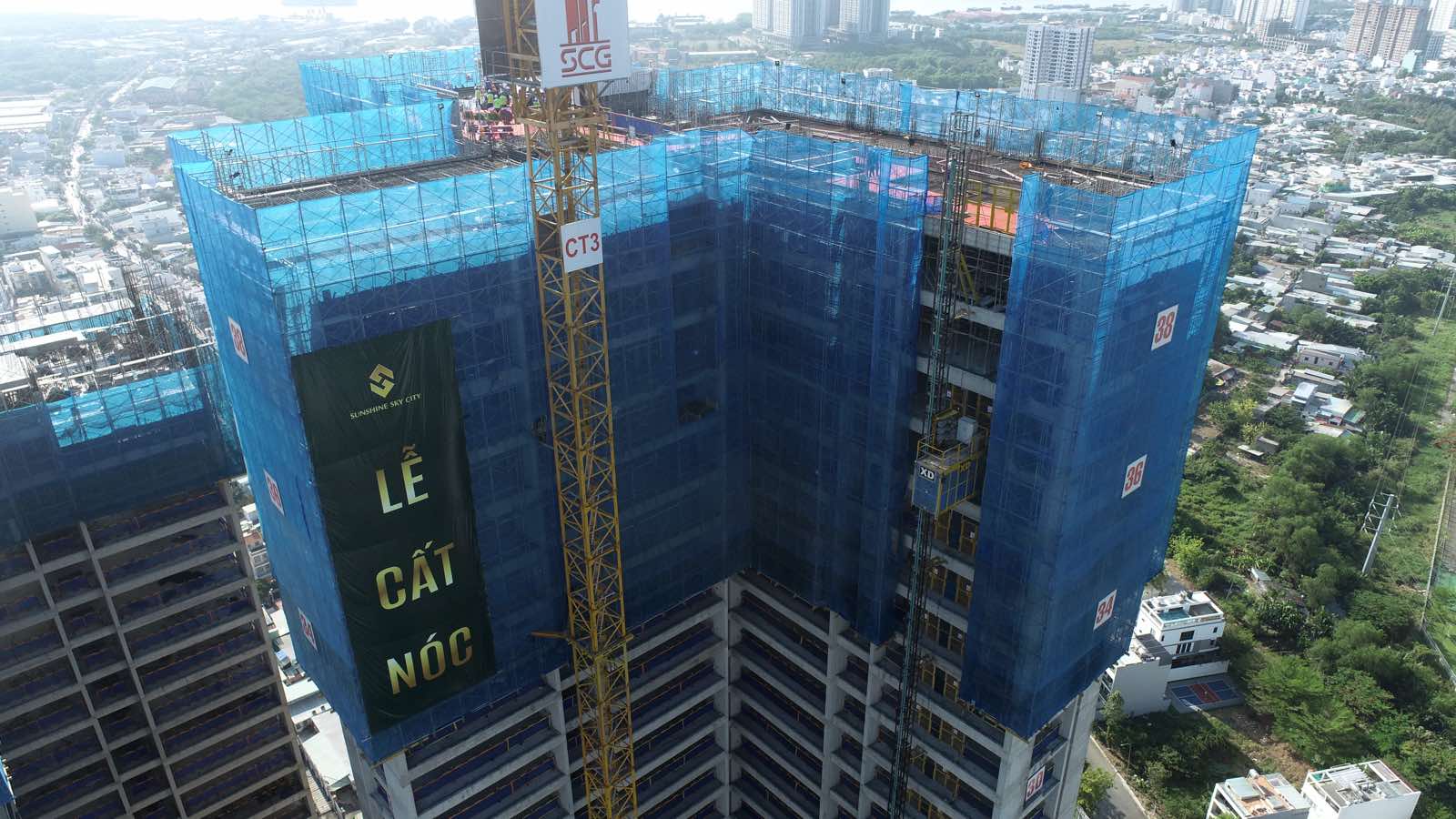 lễ cất nóc dự án LỄ CẤT NÓC